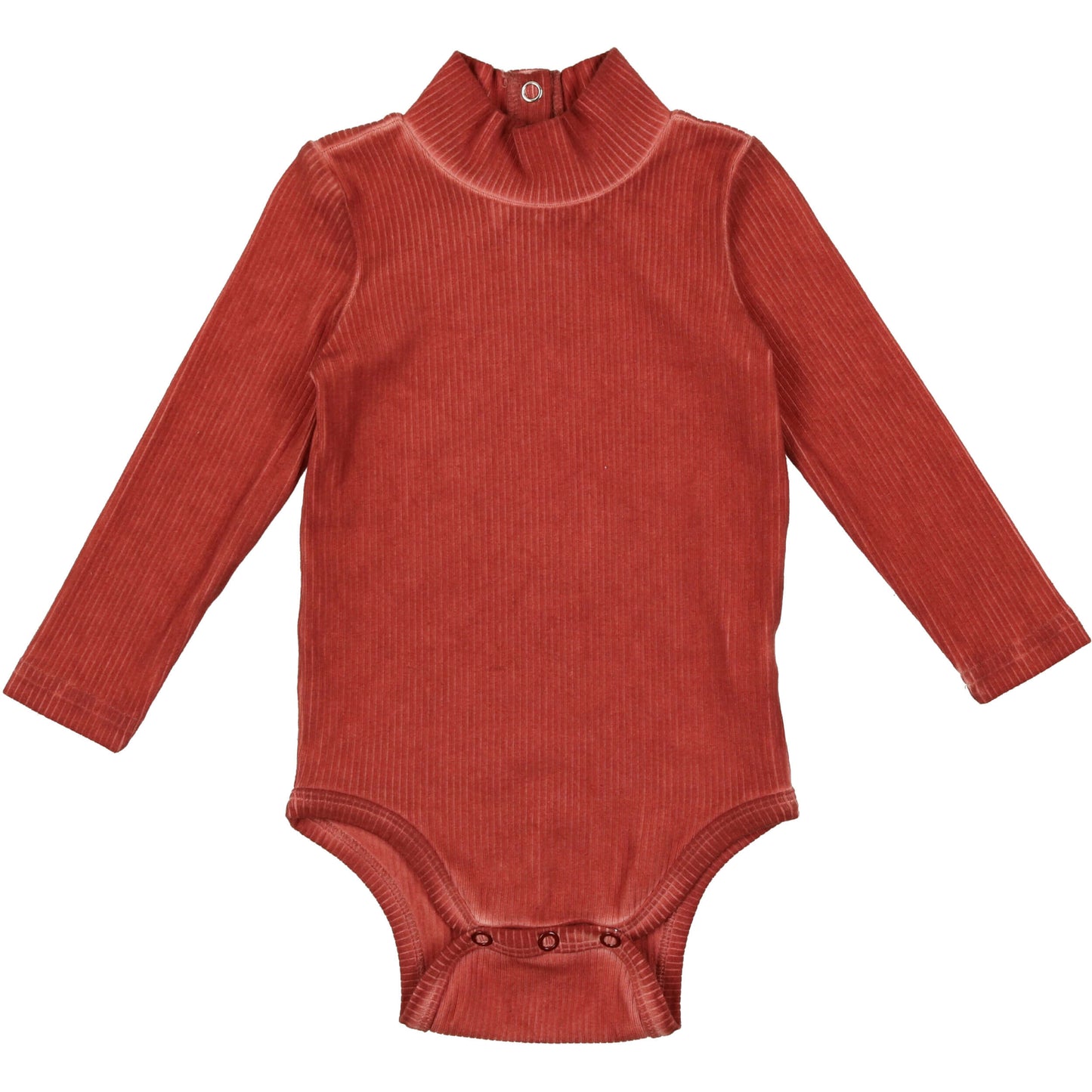 Coco Blanc Ribbed Turtle Onesie