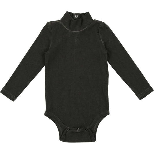 Coco Blanc Ribbed Turtle Onesie