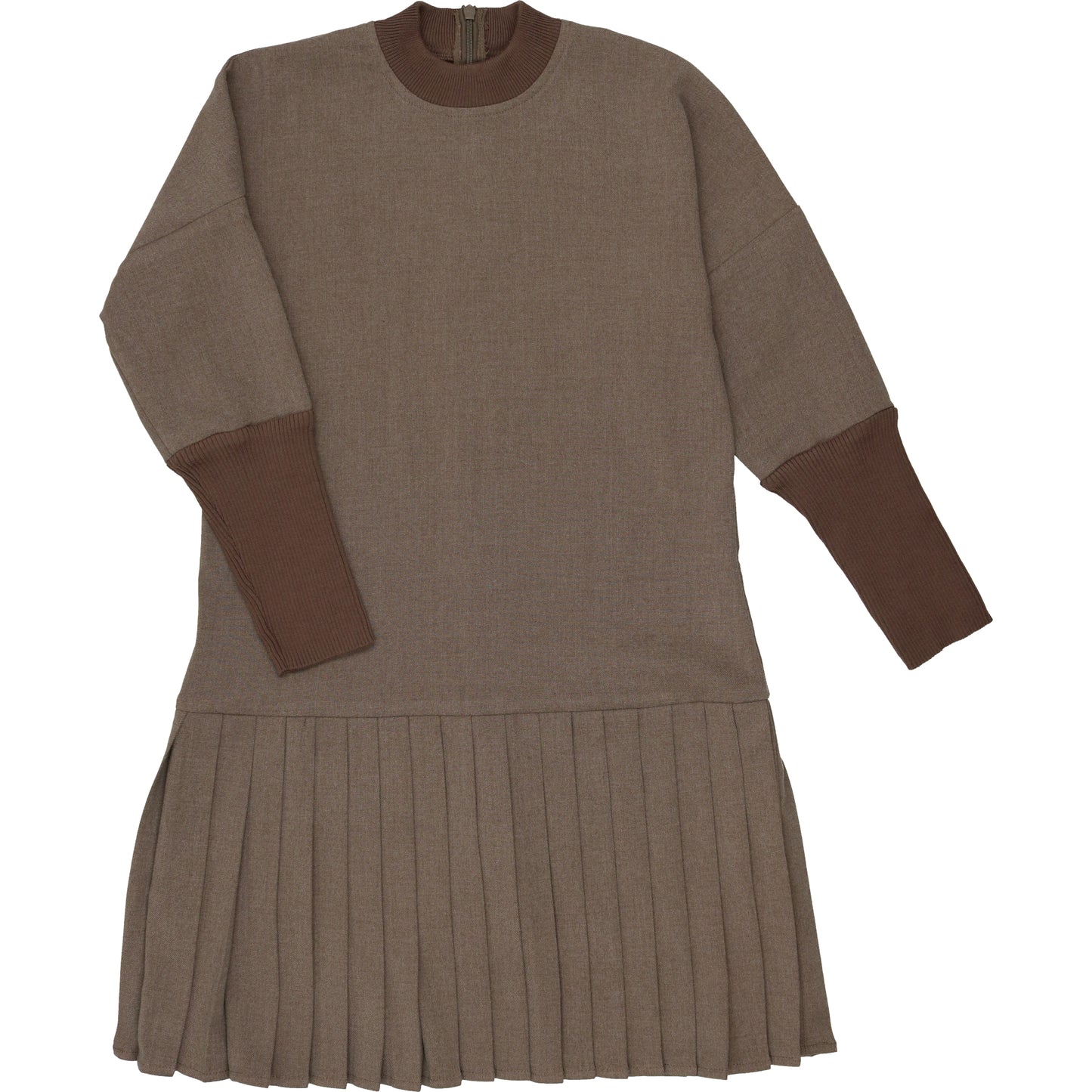 Coco Blanc Pleated Dress