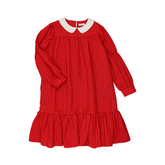 Coco Blanc Smocked Sleeve Dress