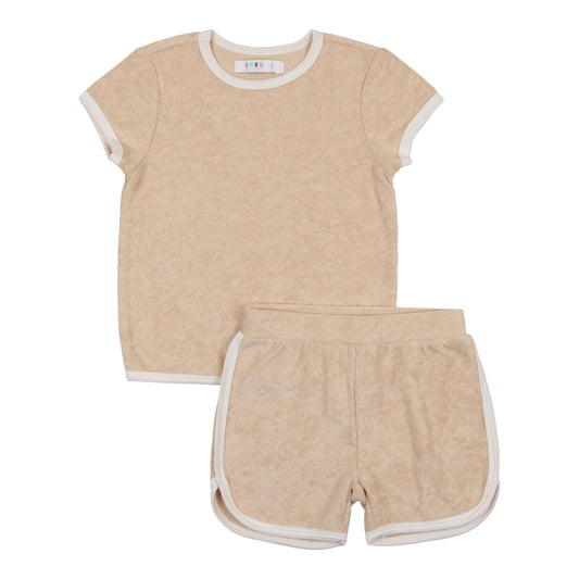 Coco Blanc Baby Terry Outfit Set