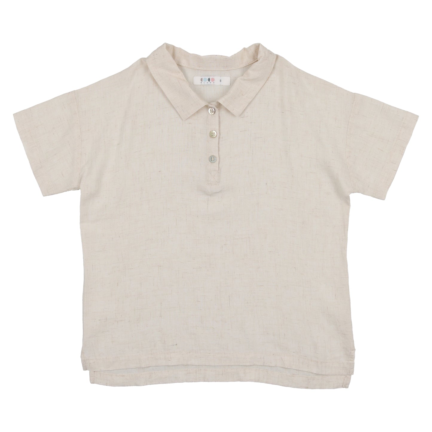 Coco Blanc Boys Linen Shirt & Short Outfit Set