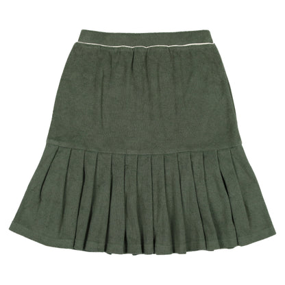 Coco Blanc 2PC Terry SS Tee & Skirt Outfit