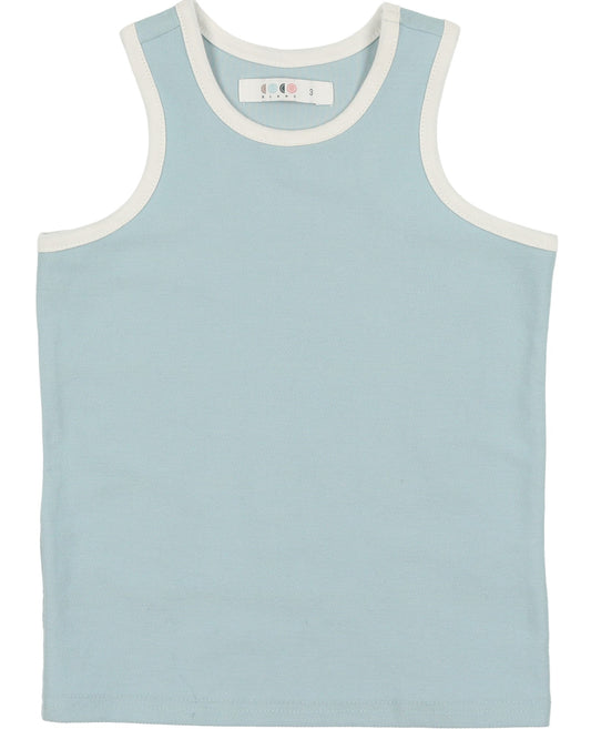 Coco Blanc Boy's French Terry Tank