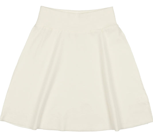 Coco Blanc French Terry Skirt