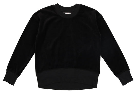 Coco Blanc Velour Sweatshirt