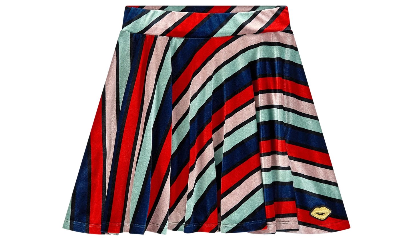 Sonia Rykiel Diaz Long Velvet Skirt