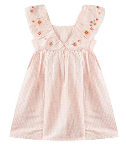 Tartine et Chocolat Micro Gingham Dress