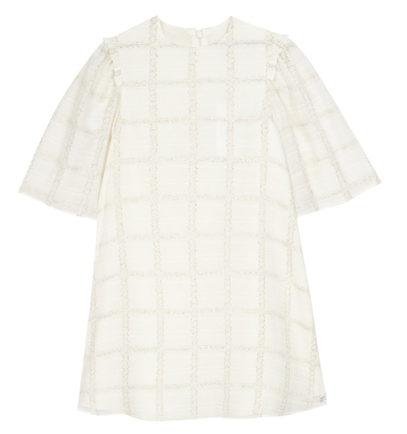 Tartine et Chocolat Metallic Dress