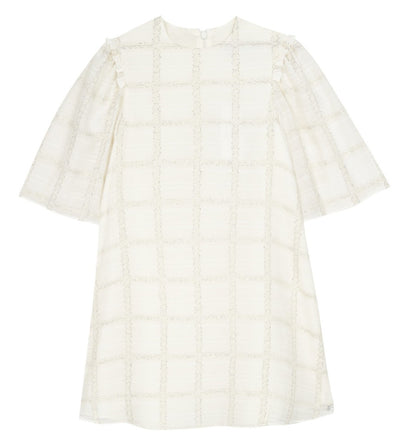 Tartine et Chocolat Metallic Dress