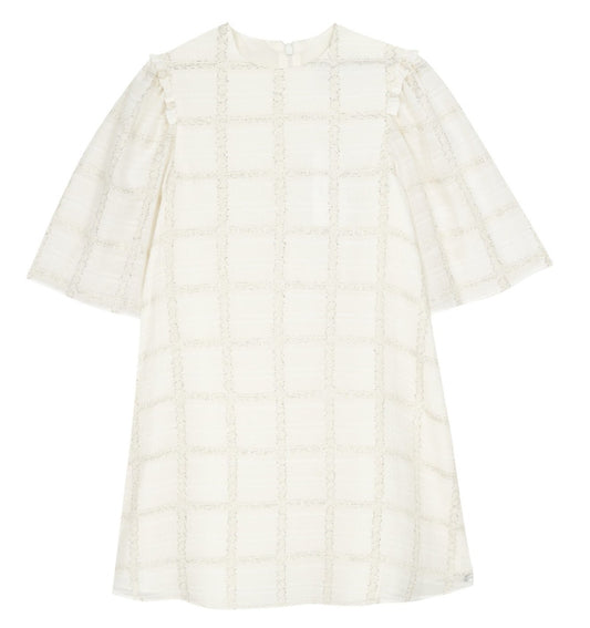Tartine et Chocolat Metallic Dress