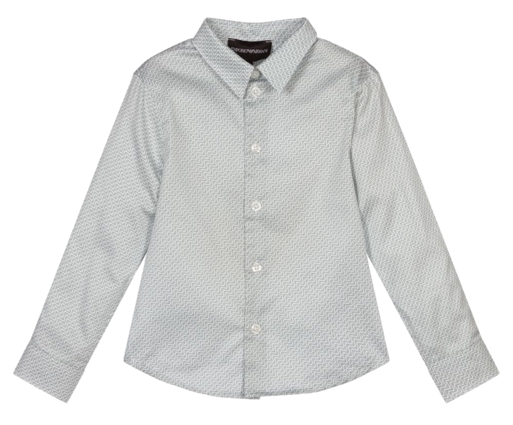 Armani Junior Eagle Printed Shirt