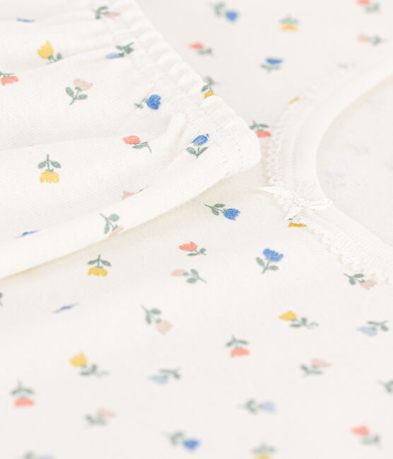 Petit Bateau SS Floral Print Loungewear Top & Shorts Set