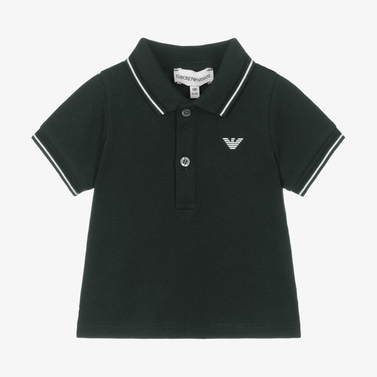 Armani Junior Boys Short Sleeve Polo Shirt