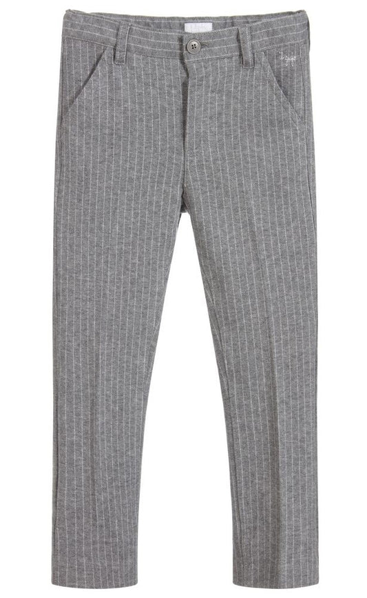 Il Gufo Boys Stripe Suit Pants