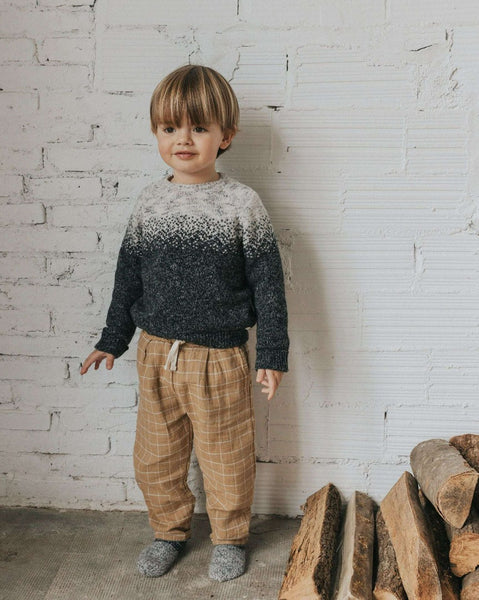 Buho Baby Jacquard Pullover
