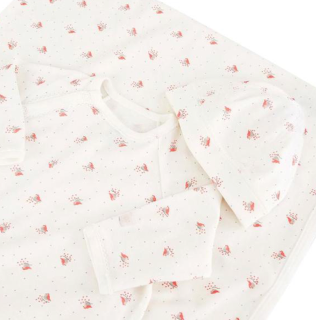 Petit Bateau Baby Girl 3 PC Toona Set