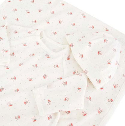 Petit Bateau Baby Girl 3 PC Toona Set