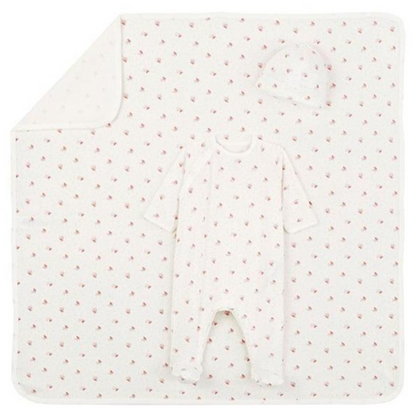 Petit Bateau Baby Girl 3 PC Toona Set