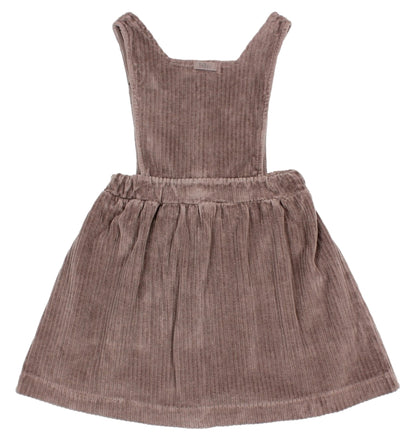 Buho Girls Knit Velour Dress