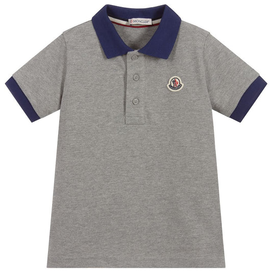 Moncler Boy's Short Sleeve Polo