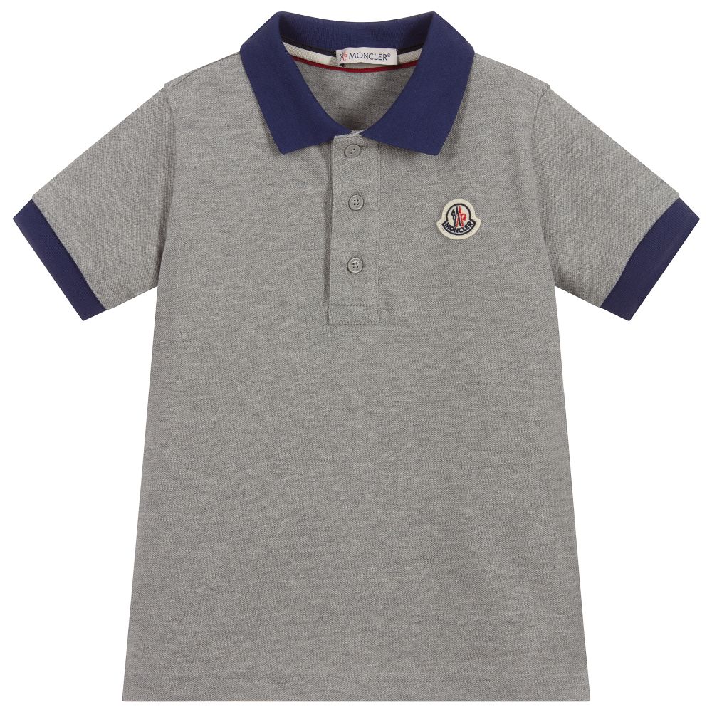 Moncler Boy's Short Sleeve Polo
