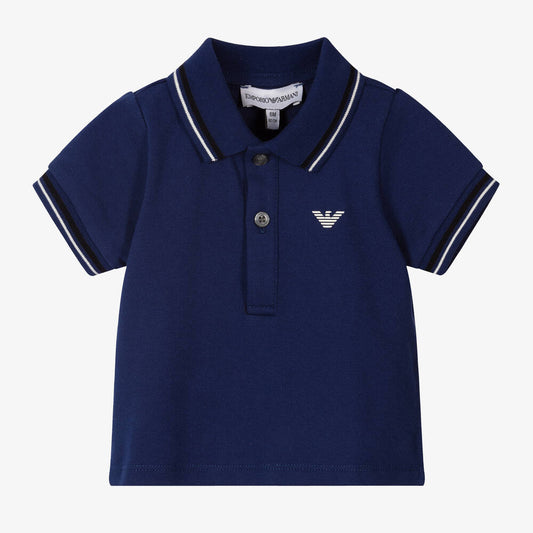 Armani Junior Boys Short Sleeve Polo Shirt