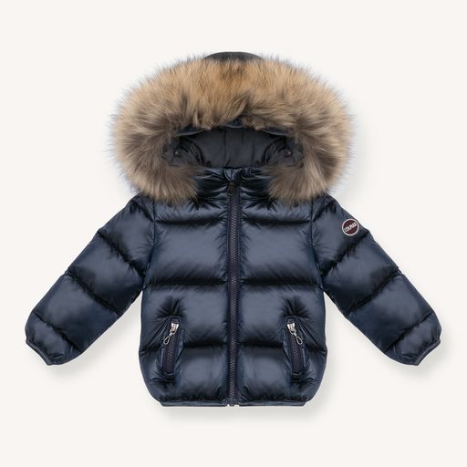 Colmar Baby Down Jacket with Fur