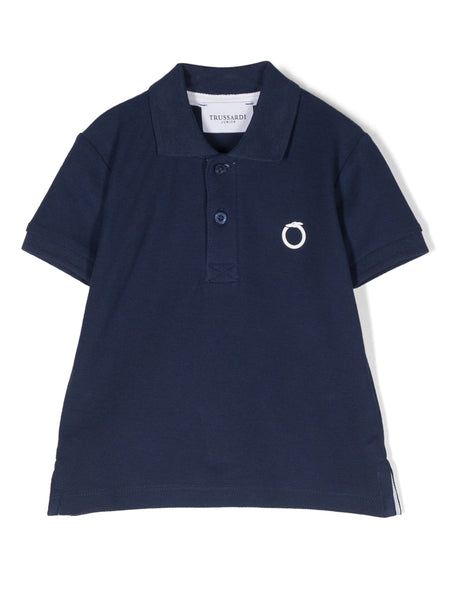 Trussardi Acutto Polo Shirt 2 Colors Available TuesdaysChild