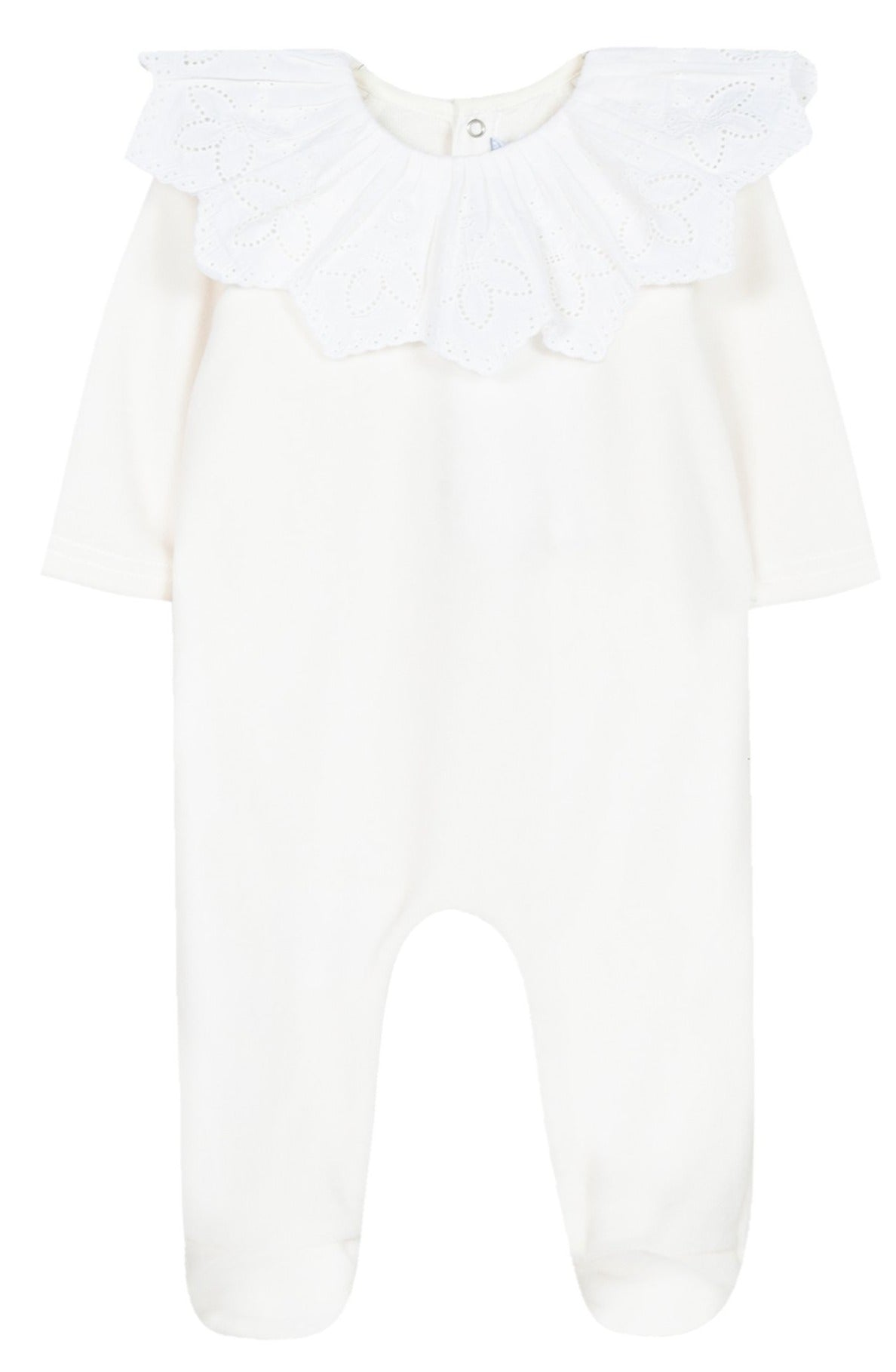Tartine et Chocolat Baby Girl Ruffle Footie