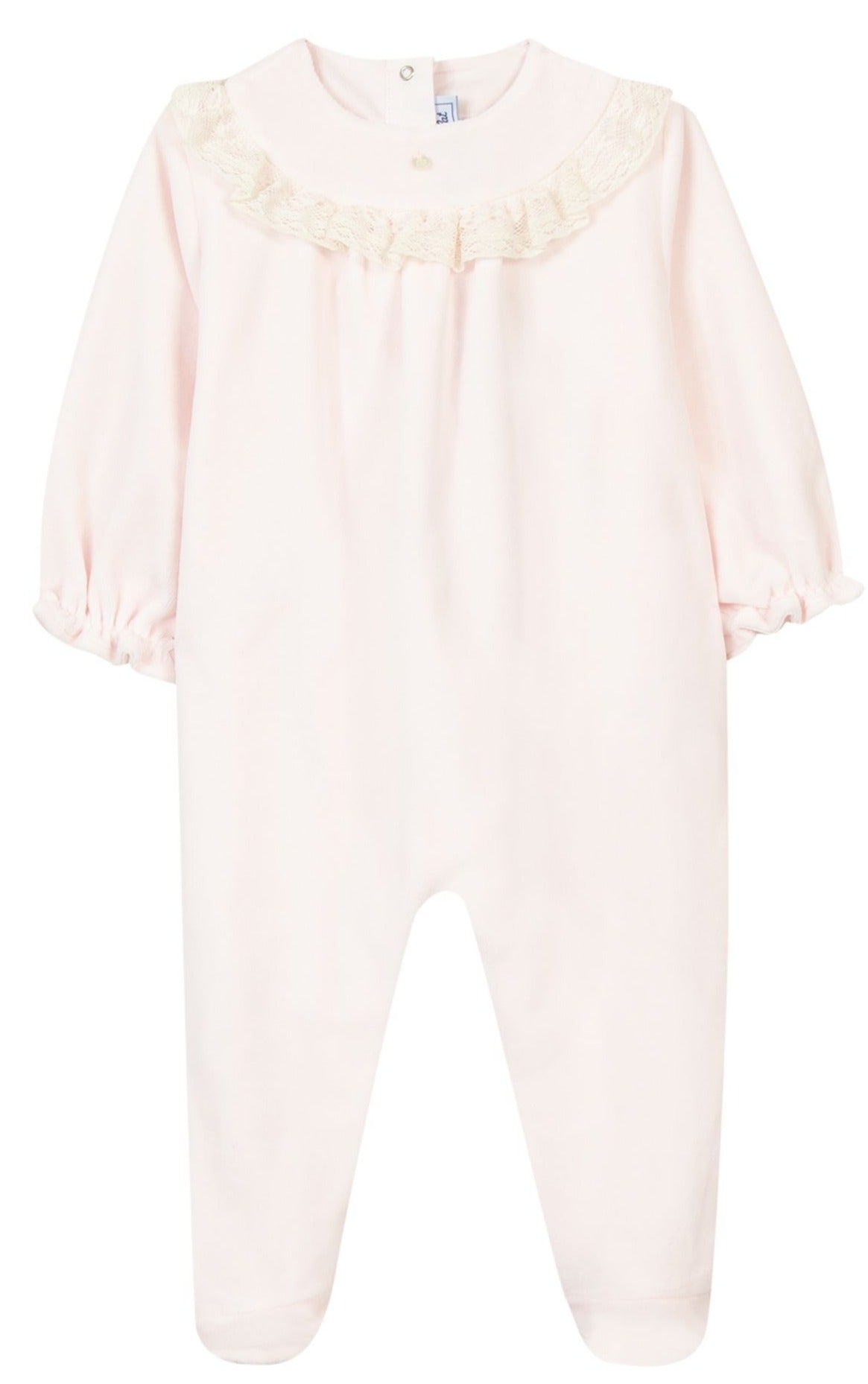 Tartine et Chocolat Baby Girl Ruffle Footie
