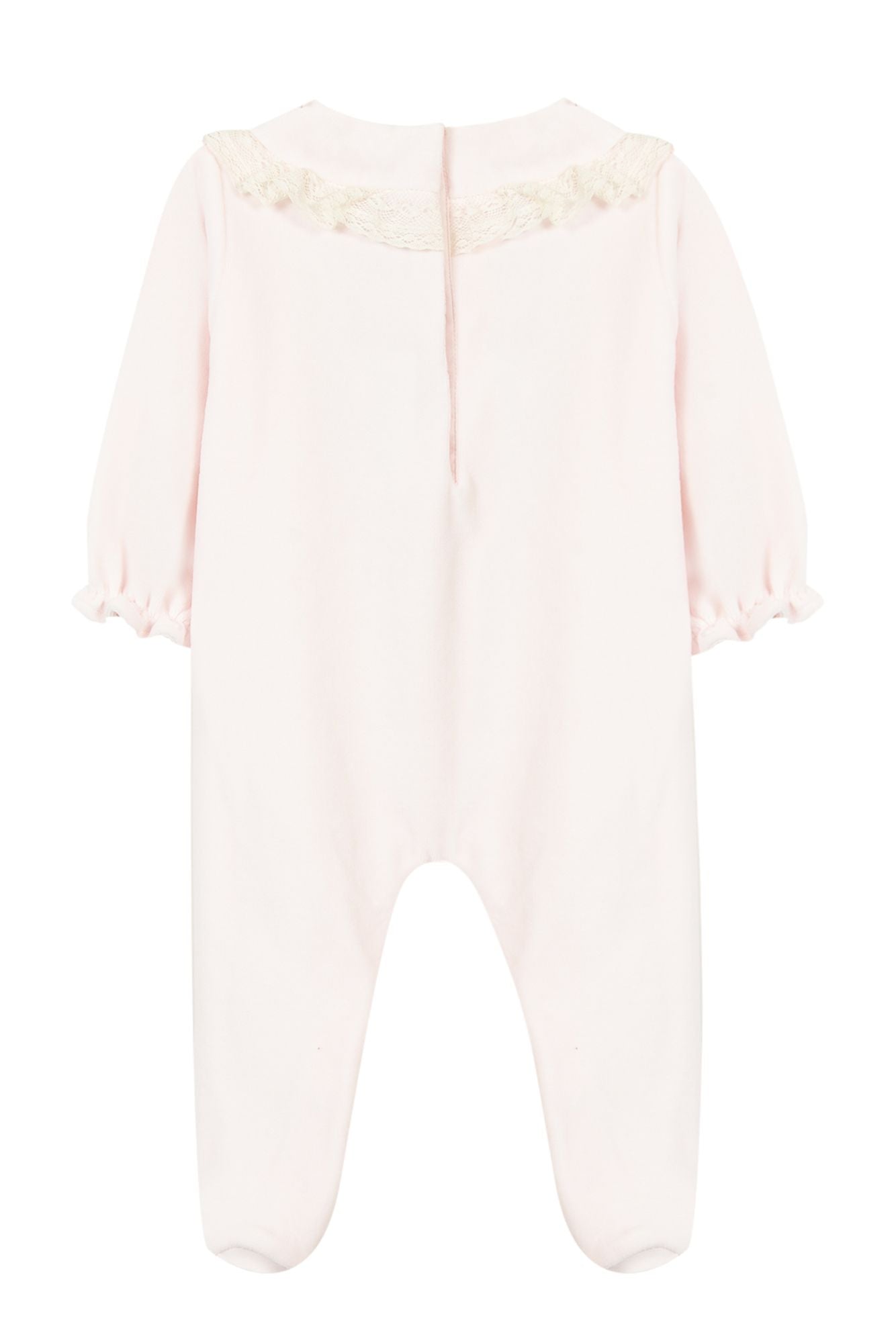 Tartine et Chocolat Baby Girl Ruffle Footie