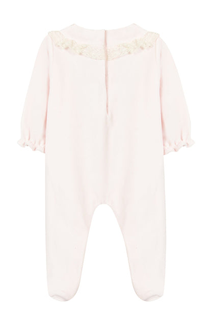 Tartine et Chocolat Baby Girl Ruffle Footie