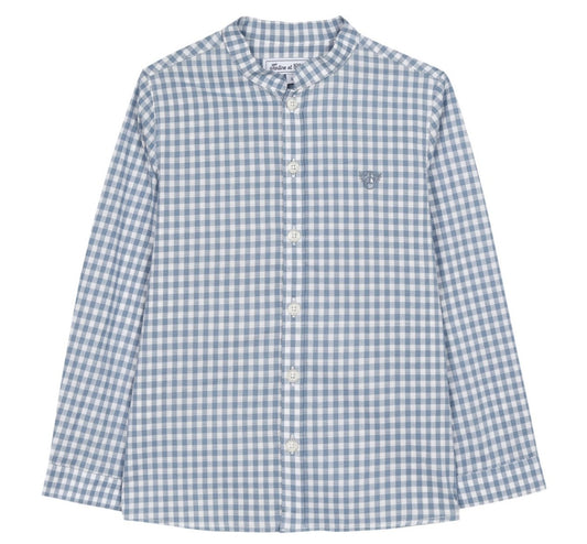 Tartine et Chocolat Check Dress Shirt