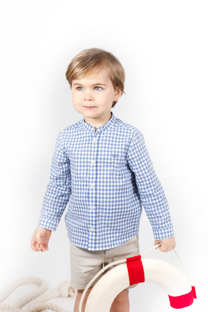Tartine et Chocolat Check Dress Shirt