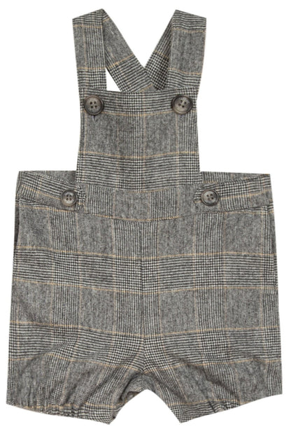Tartine et Chocolat Baby Boys Plaid Overalls