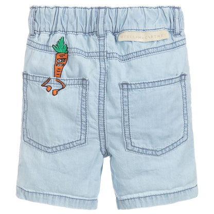 Stella McCartney Carrot Chambray Shorts