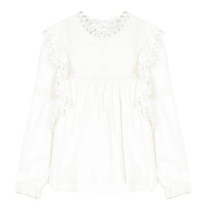 Tartine et Chocolat Girls Ruffle Blouse