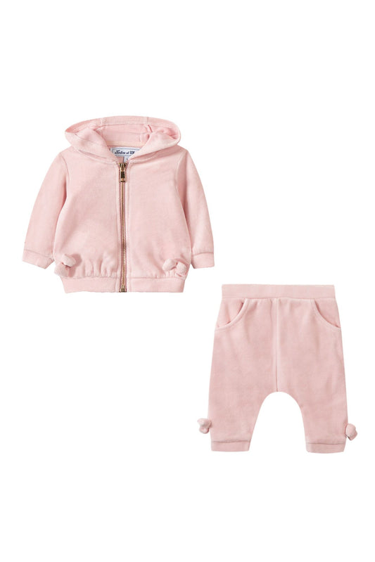 Tartine 2 Pc Velour Top & Legging Set