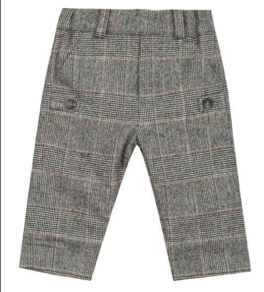 Tartine et Chocolat Boys Plaid Pant