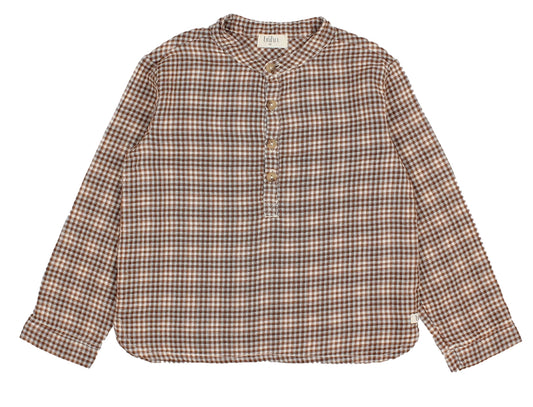 Buho Check Folk Shirt