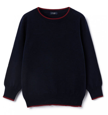 Il Gufo Sweater with Trim