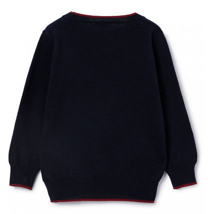 Il Gufo Sweater with Trim