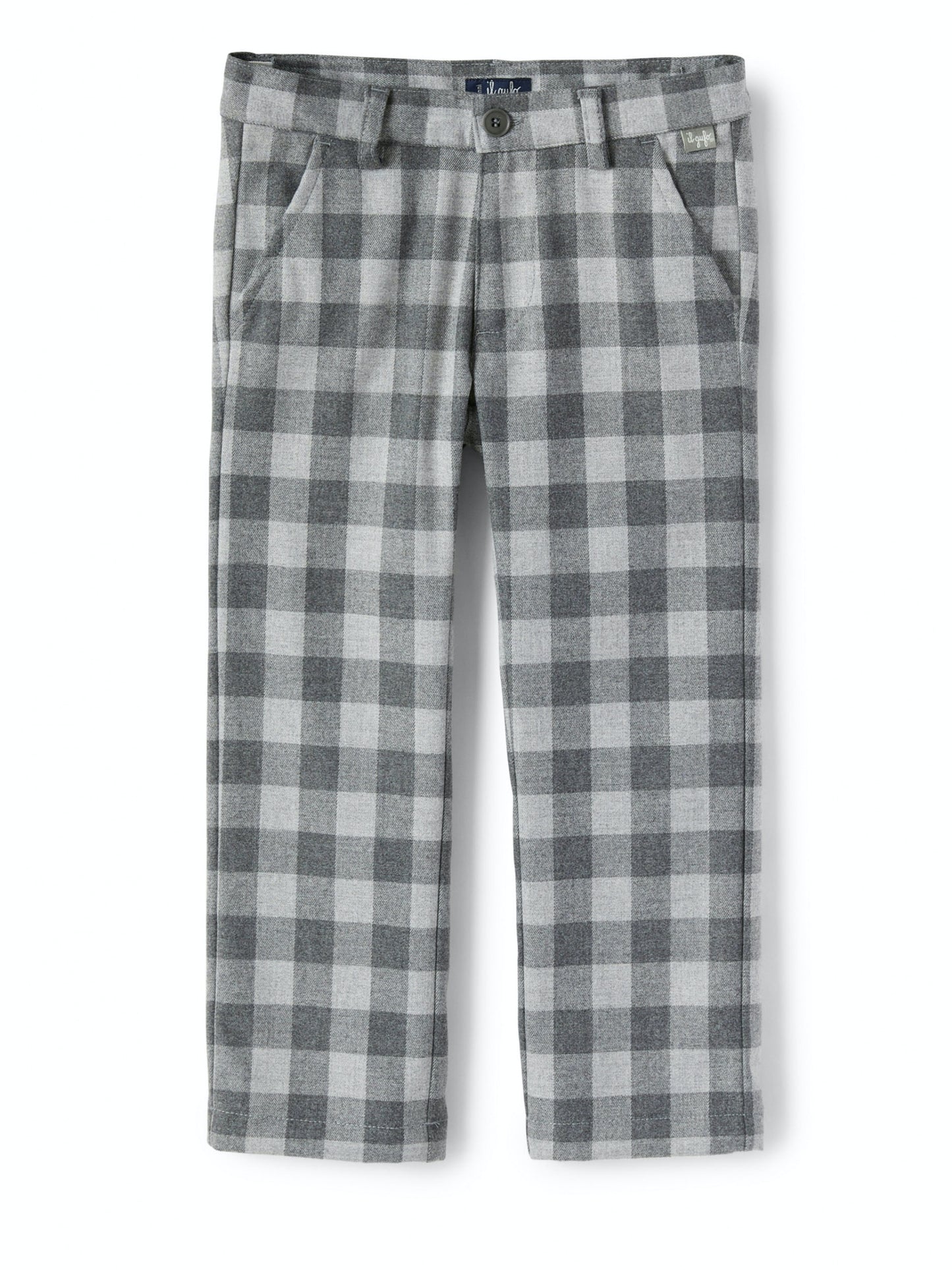 Il Gufo Boys Plaid Pants