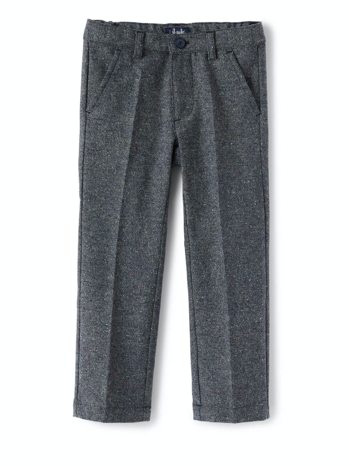 Il Gufo Boys Speckled Suit Pants