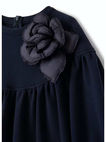 Il Gufo  Puffy Flower Dress