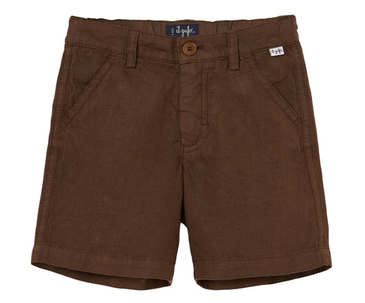 Il Gufo Linen Shorts