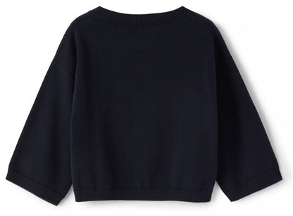 Il Gufo Girls Palm Tree Sweater