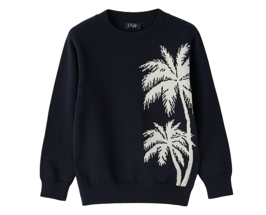 Il Gufo Boy's Palm Tree Sweater
