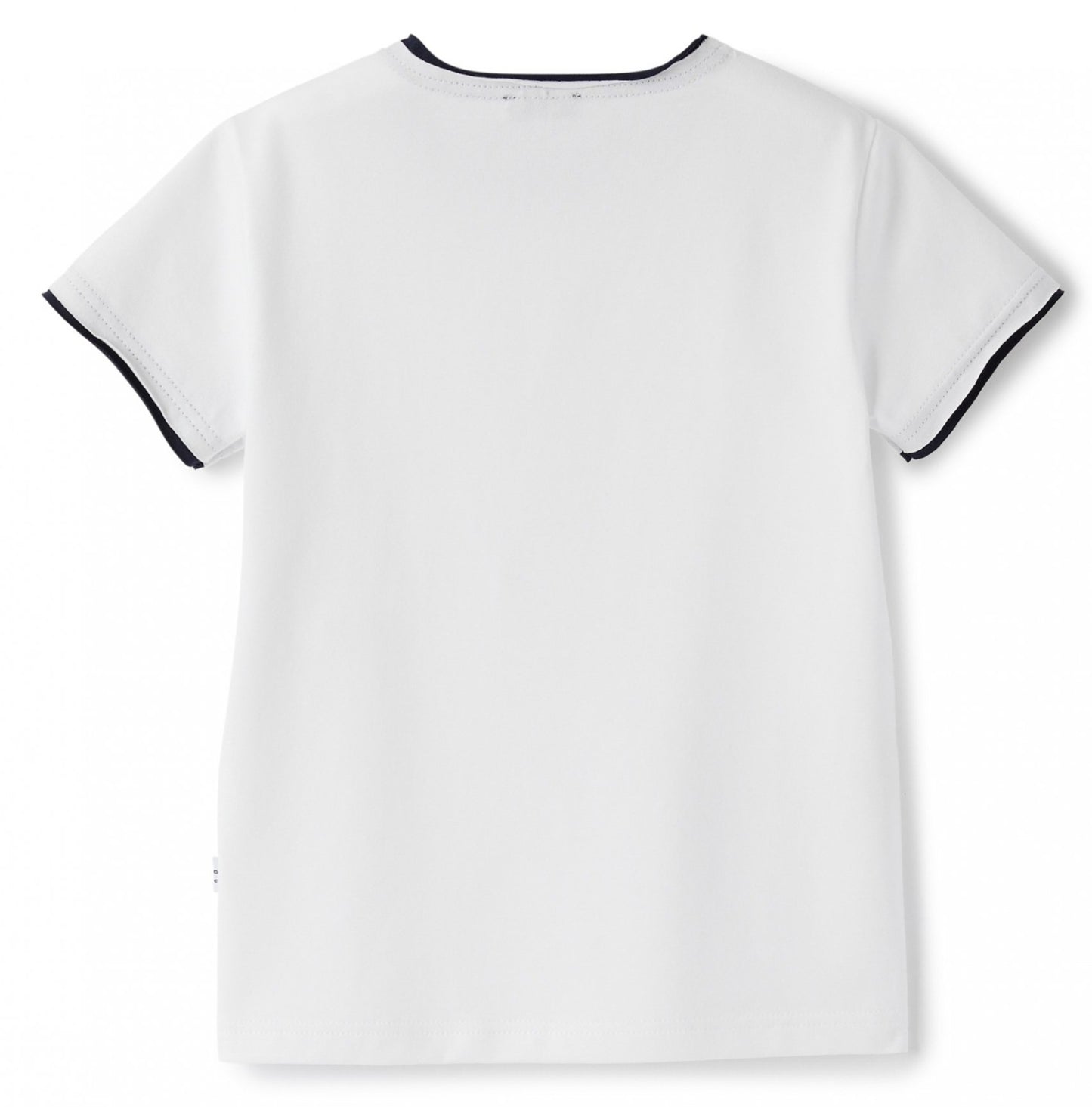 Il Gufo Trim Detail Short Sleeve T-Shirt